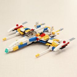 GUDI 8604-8 Xếp hình kiểu  CREATOR 3 IN 1 Space Fighter 8 In 1 Phi Thuyền Từ 8 Robot Biến Hình 409 khối