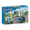 NOT  SERVICE STATION 60257 TANK 11532 xếp lắp ráp ghép mô hình TRẠM DỊCH VỤ XE City Thành Phố 354 khối