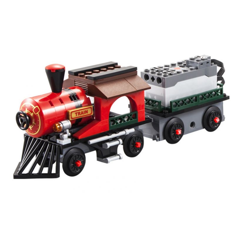 KAIYU K96115 96115 non  TÀU ĐIỆN ĐIỀU KHIỂN TỪ XA bộ đồ chơi xếp lắp ráp ghép mô hình City TRAIN Thành Phố 148 khối