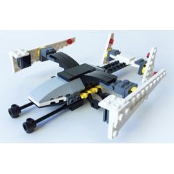 GUDI 8606A Xếp hình kiểu  STAR WARS Floating Explorer Phi Thuyền Chiến đấu Không Người Lái Màu đen 71 khối