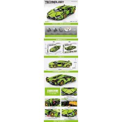 UNITED IMAGINE JKC7101 7101 DB BEAUTIFUL AND 8802A 8600 8601A MK6003 6003 67129 96011 89108 9913 33001 MK6001 6001 MK6002 6002 55665 88014 6399 3307 BUILDER PD004 PD001 33012 JIESTAR 92018 JIQILE 49001 81028 SEMBO 701954 701952 SHENG YUAN SY 8618 8618-1 8600 TA GAOLE T2007 2007 WOMA C0920 0920 non  CRAZY GEAR LAMBORGHINI SIÁN FKP 37 1:14 tỷ lệ 1:14 bộ đồ chơi xếp lắp ráp ghép mô hình  TECHNIQUE LAMBORGHINI SIÁN FKP 37 Kỹ Thuật Công Nghệ Cao Mô Hình Phương Tiện 1254 khối