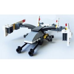 GUDI 8606A Xếp hình kiểu  STAR WARS Floating Explorer Phi Thuyền Chiến đấu Không Người Lái Màu đen 71 khối