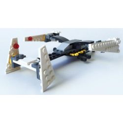 GUDI 8606A Xếp hình kiểu  STAR WARS Floating Explorer Phi Thuyền Chiến đấu Không Người Lái Màu đen 71 khối