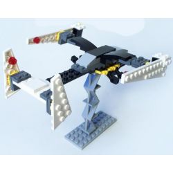 GUDI 8606A Xếp hình kiểu  STAR WARS Floating Explorer Phi Thuyền Chiến đấu Không Người Lái Màu đen 71 khối