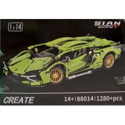UNITED IMAGINE JKC7101 7101 DB BEAUTIFUL AND 8802A 8600 8601A MK6003 6003 67129 96011 89108 9913 33001 MK6001 6001 MK6002 6002 55665 88014 6399 3307 BUILDER PD004 PD001 33012 JIESTAR 92018 JIQILE 49001 81028 SEMBO 701954 701952 SHENG YUAN SY 8618 8618-1 8600 TA GAOLE T2007 2007 WOMA C0920 0920 non  CRAZY GEAR LAMBORGHINI SIÁN FKP 37 1:14 tỷ lệ 1:14 bộ đồ chơi xếp lắp ráp ghép mô hình  TECHNIQUE LAMBORGHINI SIÁN FKP 37 Kỹ Thuật Công Nghệ Cao Mô Hình Phương Tiện 1254 khối