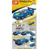 LW 5009 non  CHEVROLET. bộ đồ chơi xếp lắp ráp ghép mô hình Racers Đua Tốc Độ 322 khối