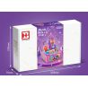 HAPPY BUILD SHINEYU XINYU YC-50003 50003 YC50003 non  HỘP NHẠC ROCKET WORLD MUSIC BOX bộ đồ chơi xếp lắp ráp ghép mô hình Creator Sáng Tạo 304 khối