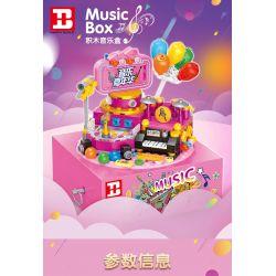 HAPPY BUILD SHINEYU XINYU YC-50002 50002 YC50002 non  HỘP NHẠC CARNIVAL bộ đồ chơi xếp lắp ráp ghép mô hình Creator MUSIC BOX Sáng Tạo 302 khối