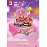 HAPPY BUILD SHINEYU XINYU YC-50002 50002 YC50002 non  HỘP NHẠC CARNIVAL bộ đồ chơi xếp lắp ráp ghép mô hình Creator MUSIC BOX Sáng Tạo 302 khối