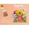 NATSU 200621 non  TRẠM ĐIỆN THOẠI HOA bộ đồ chơi xếp lắp ráp ghép mô hình FOREVER 1208 khối