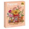 NATSU 200621 non  TRẠM ĐIỆN THOẠI HOA bộ đồ chơi xếp lắp ráp ghép mô hình FOREVER 1208 khối