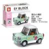 SEMBO 607308 SHENG YUAN SY 5008 non  RETRO NHỎ TƯƠI. bộ đồ chơi xếp lắp ráp ghép mô hình Racers Đua Tốc Độ 114 khối