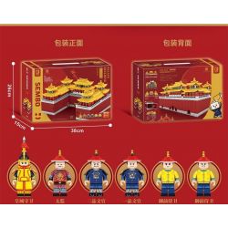 SEMBO 201104 non  BỮA TRƯA bộ đồ chơi xếp lắp ráp ghép mô hình Architecture PALACE BUILDING Công Trình Kiến Trúc 1905 khối