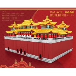 SEMBO 201104 non  BỮA TRƯA bộ đồ chơi xếp lắp ráp ghép mô hình Architecture PALACE BUILDING Công Trình Kiến Trúc 1905 khối