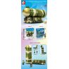 SEMBO 105599 non  TÊN LỬA ĐẠN ĐẠO INTERCONTINENTAL DONGFENG-41 bộ đồ chơi xếp lắp ráp ghép mô hình Military Army DF-41 INTERCONTINENTAL BALLISTIC MISSILE Quân Sự Bộ Đội