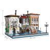JIESTAR 89122 non  VENICE. bộ đồ chơi xếp lắp ráp ghép mô hình Creator Expert THE LITTLE VENICE Chuyên Gia Sáng Tạo 3050 khối