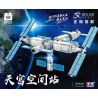 WISE BLOCK HA390204 390204 non  TRẠM KHÔNG GIAN TIANGONG bộ đồ chơi xếp lắp ráp ghép mô hình Space Exploration Thám Hiểm Không Gian