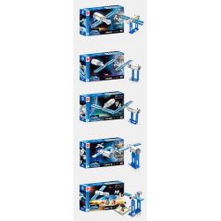 WISE BLOCK HA390204 390204 non  TRẠM KHÔNG GIAN TIANGONG bộ đồ chơi xếp lắp ráp ghép mô hình Space Exploration Thám Hiểm Không Gian