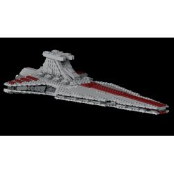 REBRICKABLE MOC-57651 57651 MOC57651 SUPER 18K K20011 20011 K107 non  HUNTER LỚP bộ đồ chơi xếp lắp ráp ghép mô hình Star Wars VENATOR-CLASS STAR DESTROYER Chiến Tranh Giữa Các Vì Sao 834 khối