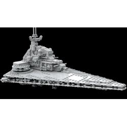 REBRICKABLE MOC-72871 72871 MOC72871 SUPER 18K K20010 20010 K105 non  LỚP XÂM LẤN bộ đồ chơi xếp lắp ráp ghép mô hình Star Wars INCURSOR-CLASS CRUISER Chiến Tranh Giữa Các Vì Sao 758 khối