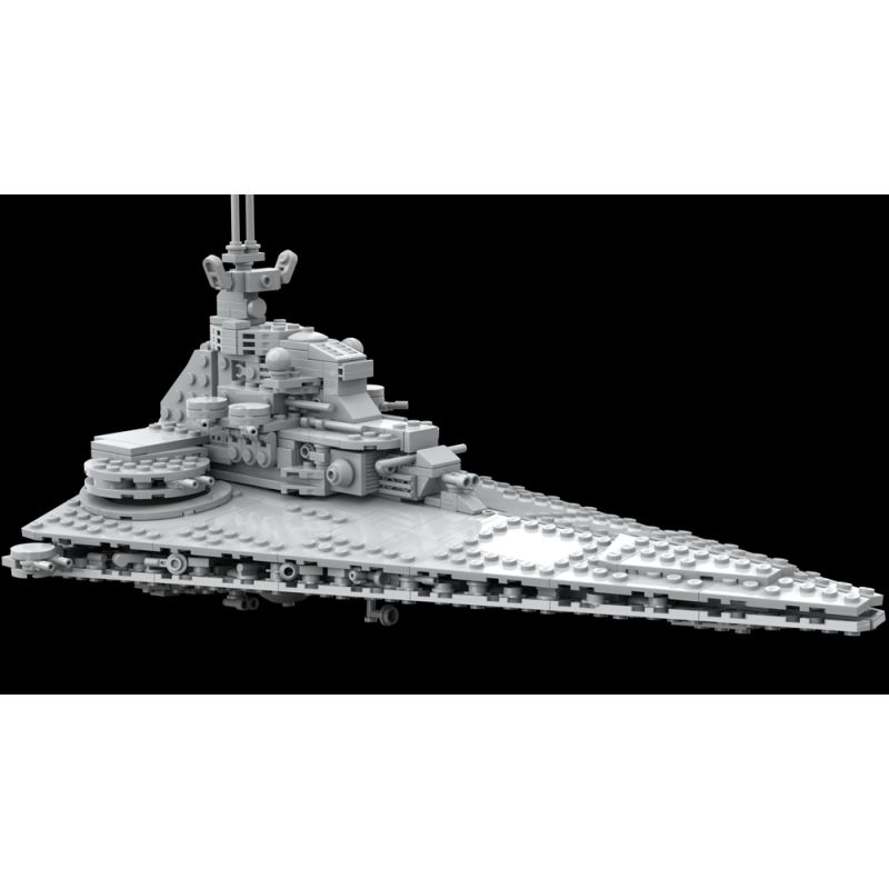 REBRICKABLE MOC-72871 72871 MOC72871 SUPER 18K K20010 20010 K105 non  LỚP XÂM LẤN bộ đồ chơi xếp lắp ráp ghép mô hình Star Wars INCURSOR-CLASS CRUISER Chiến Tranh Giữa Các Vì Sao 758 khối
