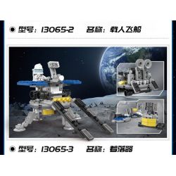 COGO 13065 non  TÀU VŨ TRỤ THẦN CHÂU TÁM TRONG MỘT bộ đồ chơi xếp lắp ráp ghép mô hình Space Thám Hiểm Không Gian