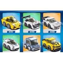 PanlosBrick 667008 Panlos Brick 667008 non  AUDI R8 LMS SIÊU bộ đồ chơi xếp lắp ráp ghép mô hình Mini Racing Pacemaker AUDI R8 LMS ULTRA Đua Xe Mini