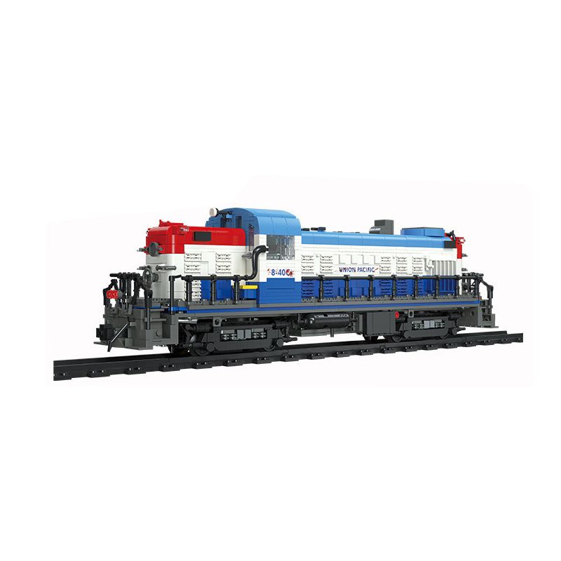 JIESTAR 59006 non  GE DASH 8-40C TÀU NÔ-CỔ bộ đồ chơi xếp lắp ráp ghép mô hình Creator Expert DOOMSDAY THE TRAIN Chuyên Gia Sáng Tạo 2399 khối