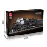 JIESTAR 59005 non  ĐẦU MÁY HƠI NƯỚC BIGBOY. bộ đồ chơi xếp lắp ráp ghép mô hình Creator Expert THE BIGBOY STEAM LOCOMOTIVE Chuyên Gia Sáng Tạo 1608 khối