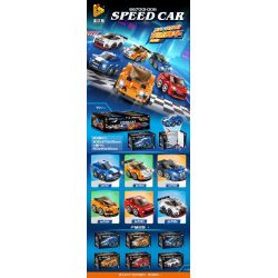 PanlosBrick 667005 Panlos Brick 667005 non  FRAILI F8 TRIBBO. bộ đồ chơi xếp lắp ráp ghép mô hình Mini Racing Pacemaker FERRARI F8 TRIBUTO Đua Xe Mini