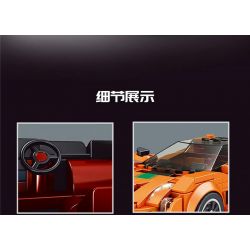 MouldKing 27004 Mould King 27004 non  MẪU XE YUXING MCLAREN P1 bộ đồ chơi xếp lắp ráp ghép mô hình  Kỹ Thuật Công Nghệ Cao Mô Hình Phương Tiện 306 khối