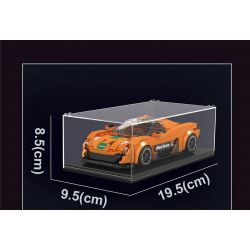 MouldKing 27004 Mould King 27004 non  MẪU XE YUXING MCLAREN P1 bộ đồ chơi xếp lắp ráp ghép mô hình  Kỹ Thuật Công Nghệ Cao Mô Hình Phương Tiện 306 khối