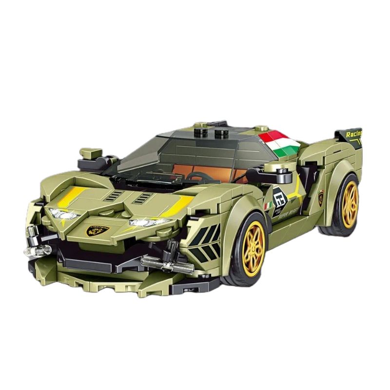 YIMU 77012 BRUCCO BLK-068 RC-168 MouldKing 27003 Mould King 27003 STEEL WILL PLAY Y103 non  SIÊU XE LAMBORGHINI bộ đồ chơi xếp lắp ráp ghép mô hình  LINBAOGINNI SIAN Kỹ Thuật Công Nghệ Cao Mô Hình Phương Tiện 333 khối