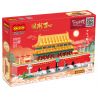 COGO 15909 non  XU HƯỚNG KHÉO LÉO QUỐC GIA QUẢNG TRƯỜNG THIÊN AN MÔN Ở BẮC KINH bộ đồ chơi xếp lắp ráp ghép mô hình Buildings 1436 khối