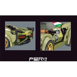 YIMU 77012 BRUCCO BLK-068 RC-168 MouldKing 27003 Mould King 27003 STEEL WILL PLAY Y103 non  SIÊU XE LAMBORGHINI bộ đồ chơi xếp lắp ráp ghép mô hình  LINBAOGINNI SIAN Kỹ Thuật Công Nghệ Cao Mô Hình Phương Tiện 333 khối