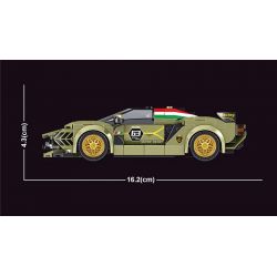 YIMU 77012 BRUCCO BLK-068 RC-168 MouldKing 27003 Mould King 27003 STEEL WILL PLAY Y103 non  SIÊU XE LAMBORGHINI bộ đồ chơi xếp lắp ráp ghép mô hình  LINBAOGINNI SIAN Kỹ Thuật Công Nghệ Cao Mô Hình Phương Tiện 333 khối