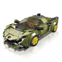 YIMU 77012 BRUCCO BLK-068 RC-168 MouldKing 27003 Mould King 27003 STEEL WILL PLAY Y103 non  SIÊU XE LAMBORGHINI bộ đồ chơi xếp lắp ráp ghép mô hình  LINBAOGINNI SIAN Kỹ Thuật Công Nghệ Cao Mô Hình Phương Tiện 333 khối