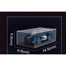 MouldKing 27002 Mould King 27002 non  XE CẢNH SÁT CHẶN ĐƯỜNG bộ đồ chơi xếp lắp ráp ghép mô hình  Kỹ Thuật Công Nghệ Cao Mô Hình Phương Tiện 356 khối