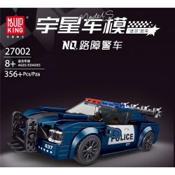MouldKing 27002 Mould King 27002 non  XE CẢNH SÁT CHẶN ĐƯỜNG bộ đồ chơi xếp lắp ráp ghép mô hình  Kỹ Thuật Công Nghệ Cao Mô Hình Phương Tiện 356 khối