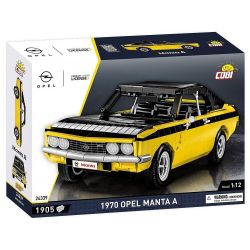 COBI 24339 24338 24349 non  OPEL MANTA 1970 tỷ lệ 1:12 bộ đồ chơi xếp lắp ráp ghép mô hình Model Team Mô Hình Hiện Đại 1905 khối