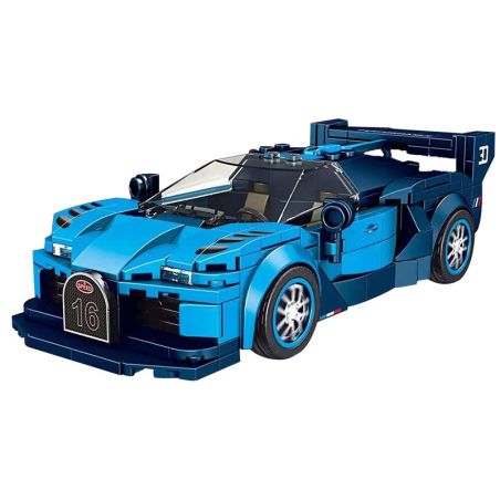 MouldKing 27001 Mould King 27001 non  BUGATTIVISION GT bộ đồ chơi xếp lắp ráp ghép mô hình  BUGATTI VISION GT Kỹ Thuật Công Nghệ Cao Mô Hình Phương Tiện 336 khối