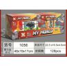 SX 1056 non  HỢP TÁC XÃ KẾT THÀNH PHỐ ĐEN 8 bộ đồ chơi xếp lắp ráp ghép mô hình Minecraft Game Xây Dựng