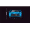 MouldKing 27001 Mould King 27001 non  BUGATTIVISION GT bộ đồ chơi xếp lắp ráp ghép mô hình  BUGATTI VISION GT Kỹ Thuật Công Nghệ Cao Mô Hình Phương Tiện 336 khối