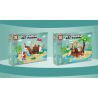 SX 1057 non  TÀU ĐẮM 8 KẾT HỢP bộ đồ chơi xếp lắp ráp ghép mô hình Minecraft MY WORLD Game Xây Dựng