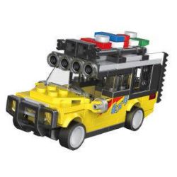 Decool 22047 Jisi 22047 non  4 MÔ HÌNH bộ đồ chơi xếp lắp ráp ghép mô hình Mini Racing Pacemaker Đua Xe Mini 137 khối