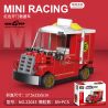 Decool 22043 Jisi 22043 non  4 MÔ HÌNH bộ đồ chơi xếp lắp ráp ghép mô hình Mini Racing Pacemaker Đua Xe Mini 85 khối