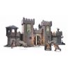 MEGA BLOKS GMN75 non  TRẬN WINTERFELL bộ đồ chơi xếp lắp ráp ghép mô hình Game Of Thrones GAME OF THRONES BATTLE WINTERFELL Trò Chơi Vương Quyền 1208 khối