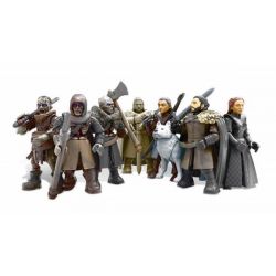 MEGA BLOKS GMN75 non  TRẬN WINTERFELL bộ đồ chơi xếp lắp ráp ghép mô hình Game Of Thrones GAME OF THRONES BATTLE WINTERFELL Trò Chơi Vương Quyền 1208 khối