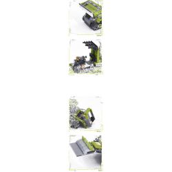 WOMA C0622 0622 non  MÁY ỦI BÁNH XÍCH bộ đồ chơi xếp lắp ráp ghép mô hình City Thành Phố 451 khối