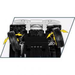 COBI 24336 non  CITROËN LỰC KÉO AVANT 11CV 1938 tỷ lệ 1:12 bộ đồ chơi xếp lắp ráp ghép mô hình Model Team CITROEN TRACTION AVANT 11CV 1938 Mô Hình Hiện Đại 2120 khối